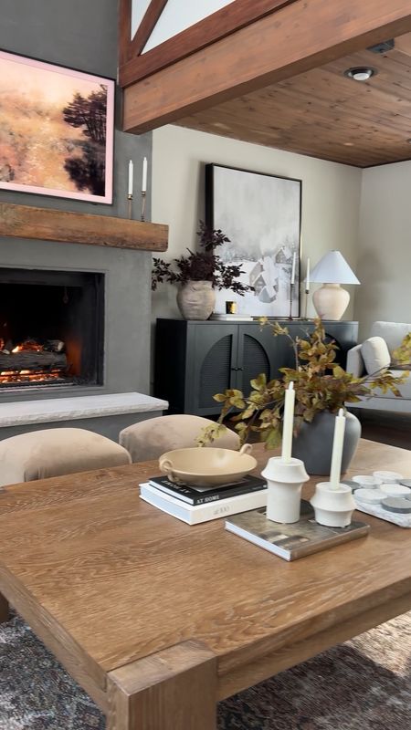 Neutral, earthy, inviting, and lived-in great room inspo 

#LTKstyletip #LTKhome #LTKVideo