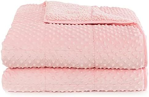 Kivik Sherpa Weighted Blanket 15 lbs for Adult 130-180 lbs Individuals Full Size Breathable Soft ... | Amazon (US)