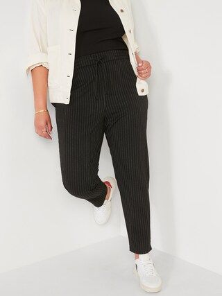 High-Waisted Soft-Brushed Pull-On Ankle Pants for Women | Old Navy (US)