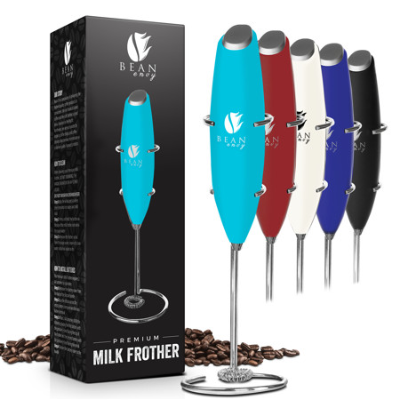 Bean Envy Milk Frother Handheld - Perfect For The Best Latte - Whip Foamer - Includes Stainless Stee | Walmart (US)