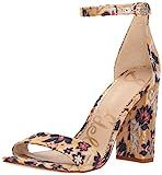 Sam Edelman Women's Yaro Heeled Sandal, Tuscan Yellow/Multi, 6.5 W US | Amazon (US)