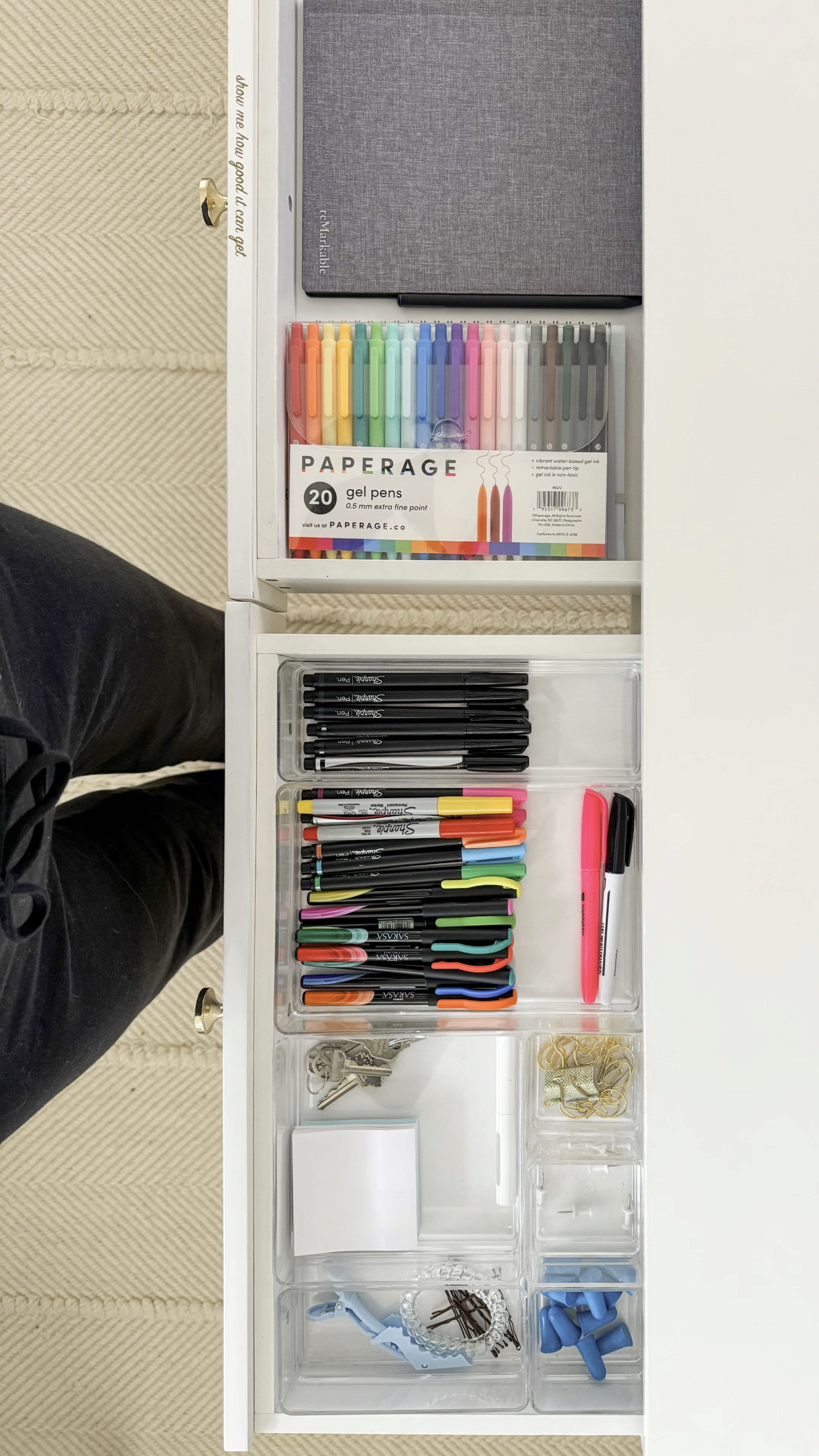 You know that thing ... when you can't get started on something until the entire room is clean and organized? You can't cook in a dirty or cluttered kitchen? You can't work at your desk until it's clear and organized?

Well, THAT is exactly how I feel about heading into a new year of organizing for families and sharing projects with you. I spent the last three days - not kidding, ALL day each day - decluttering, organizing, labeling and cleaning every square inch of our home. The pile of donations is epic and for a gal who's a total minimalist...where did it even come from? 

Anyway, NOW I have a clear mind to get started with an entire new year of organizing. This is going to be the best year yet - I can feel it!

My office is ready for a new year too!


#LTKVideo #LTKhome