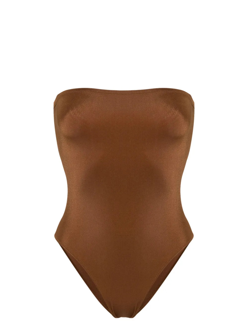 The DetailsLIDOSedici strapless swimsuitMade in ItalyHighlightsbronze-tone stretch-design shimmer... | Farfetch Global