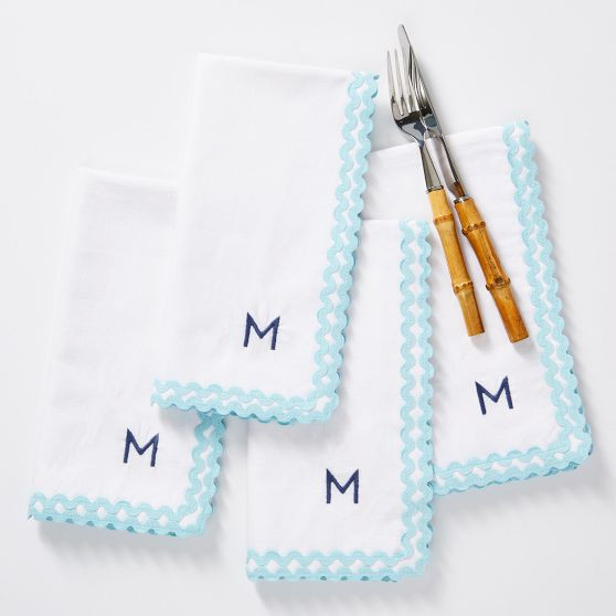 Rik Rak Napkins, Set of 4 | Mark and Graham