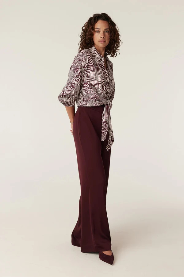 Muse Blouse - Zebra Print | Cable Melbourne