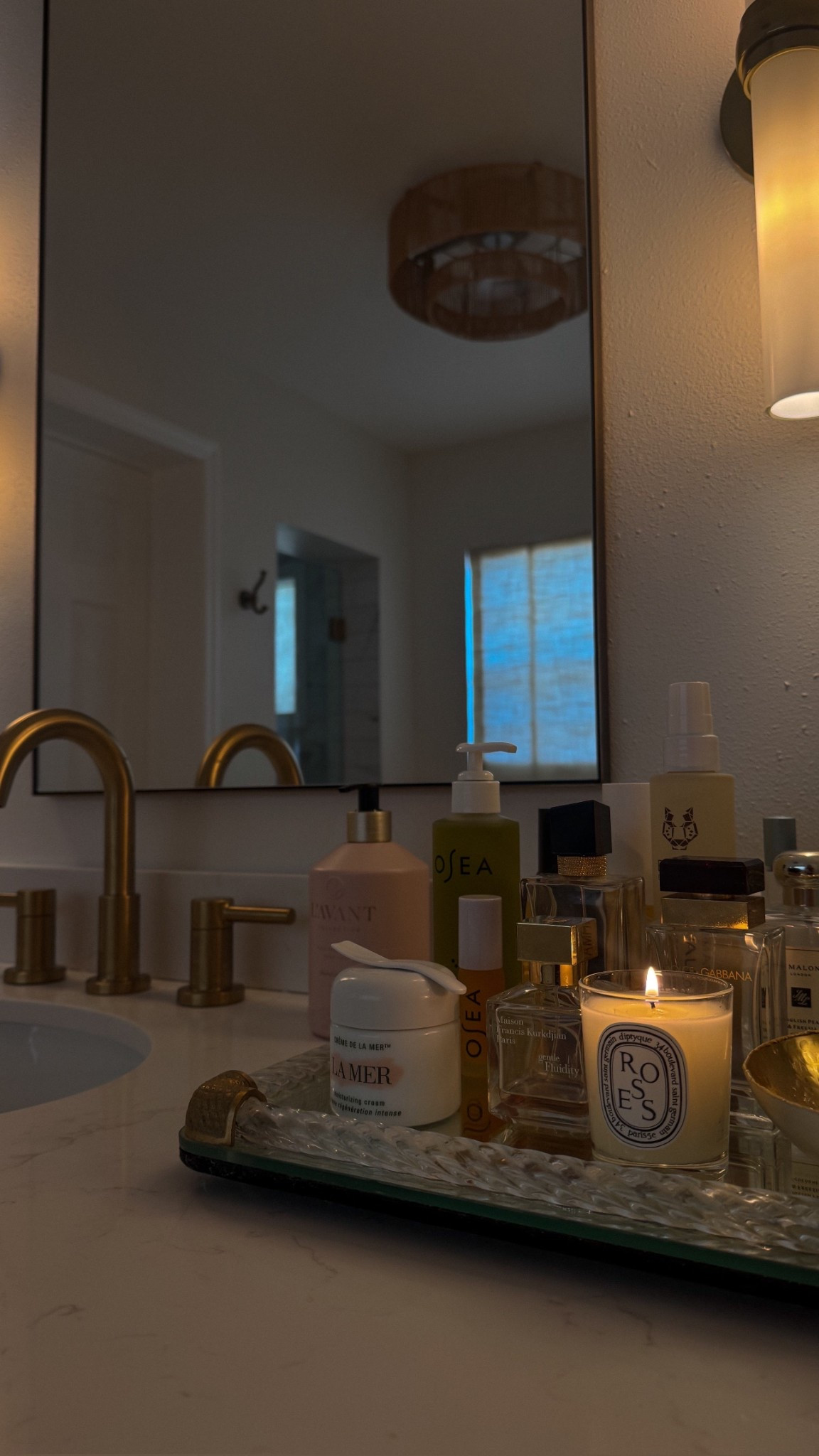 Bathroom styling 

Home | decor | master bedroom | tray 

#LTKHome #LTKBeauty