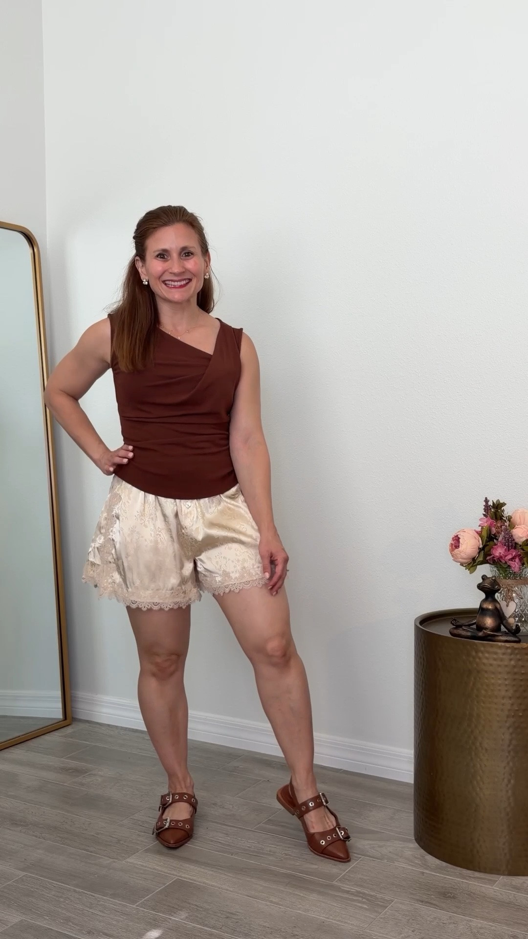 Loving these lace satin shorts for styling summer date nights

#LTKootd #LTKOver40 #LTKPetite