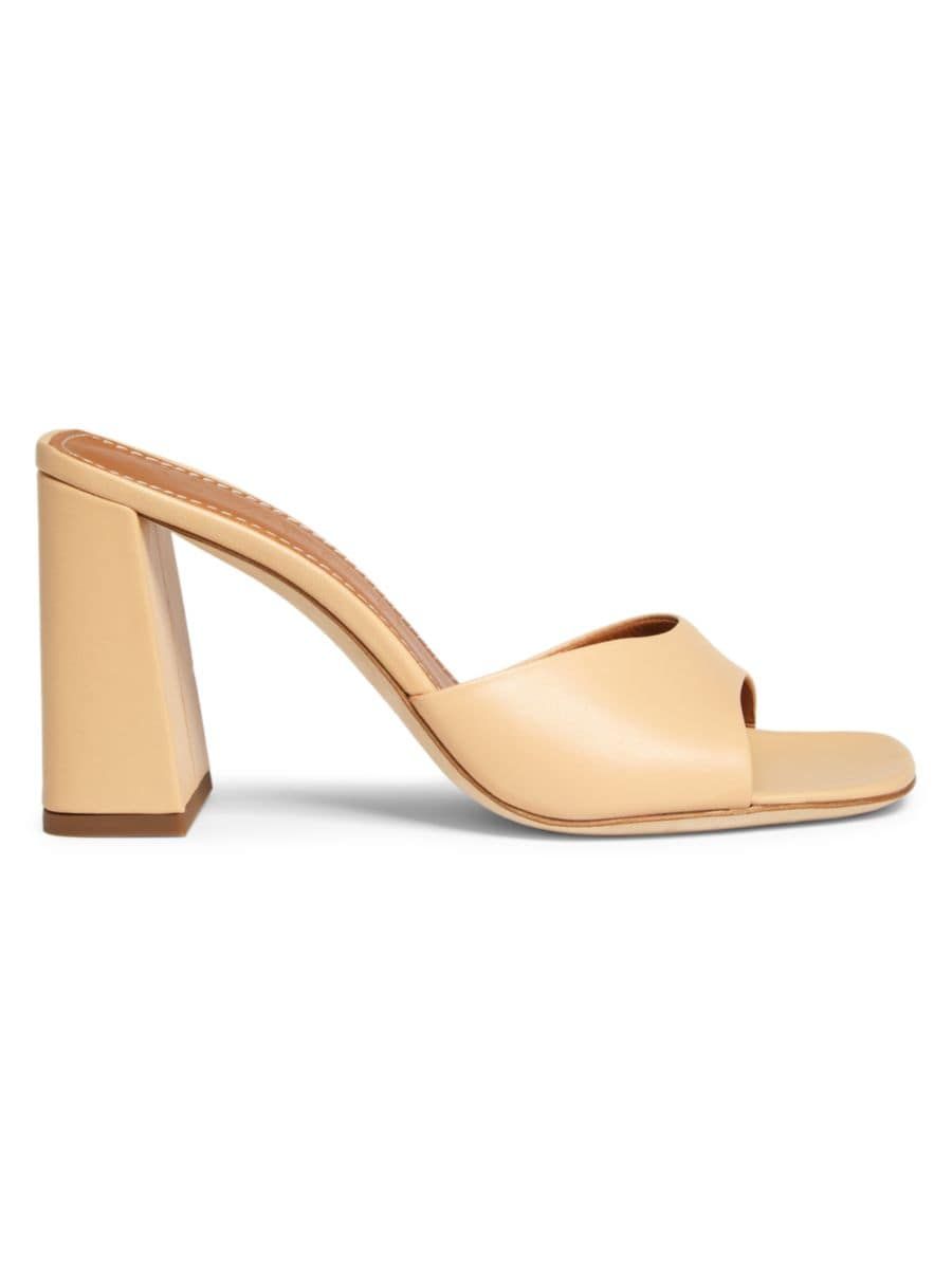 Sloane 90MM Leather Sandals | Saks Fifth Avenue