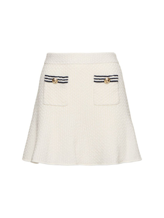 Textured knit mini skirt | Luisaviaroma