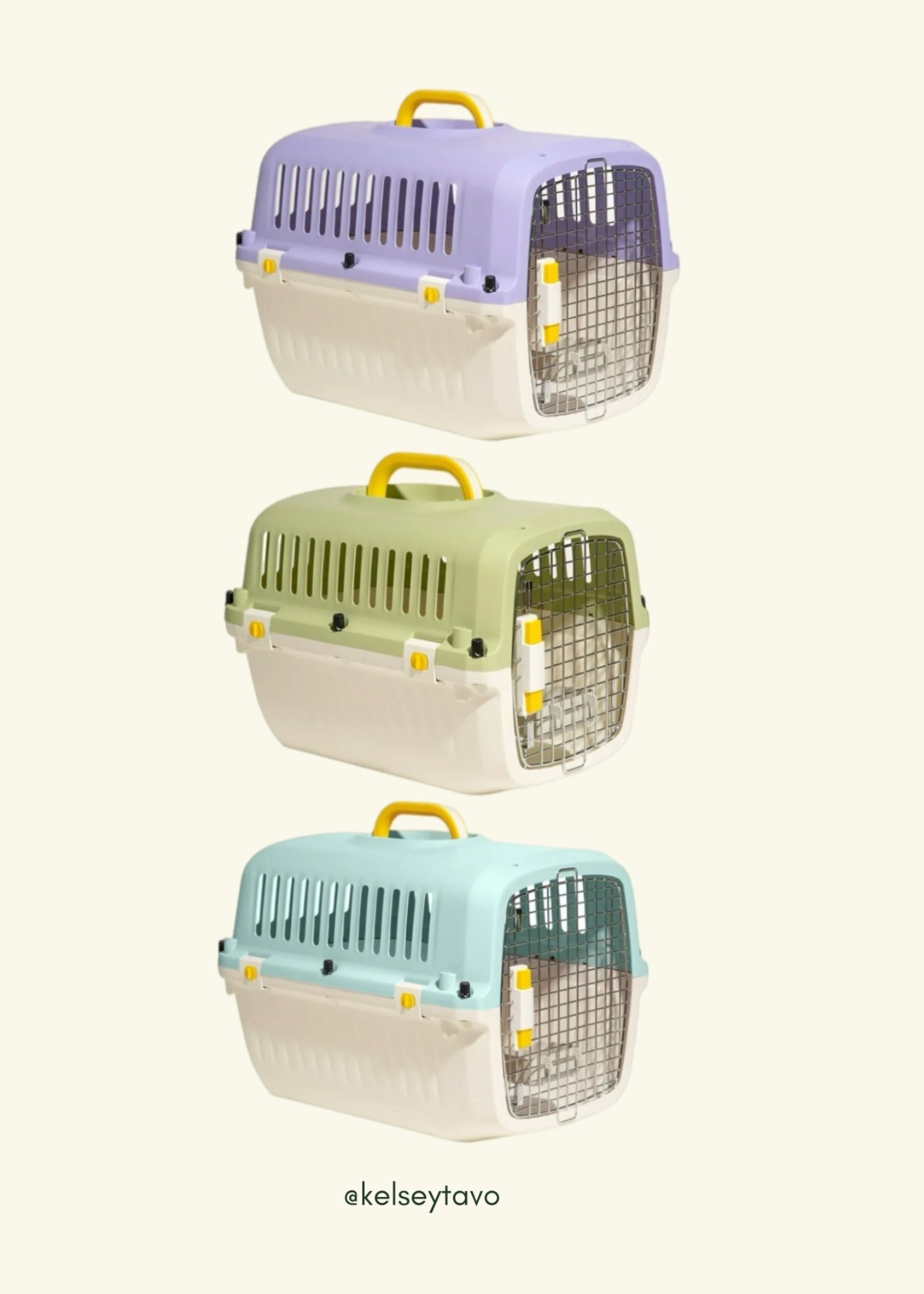 Colorful travel kennels for cats or smaller dogs/puppies 


#LTKHoliday #LTKGiftGuide #LTKSaleAlert