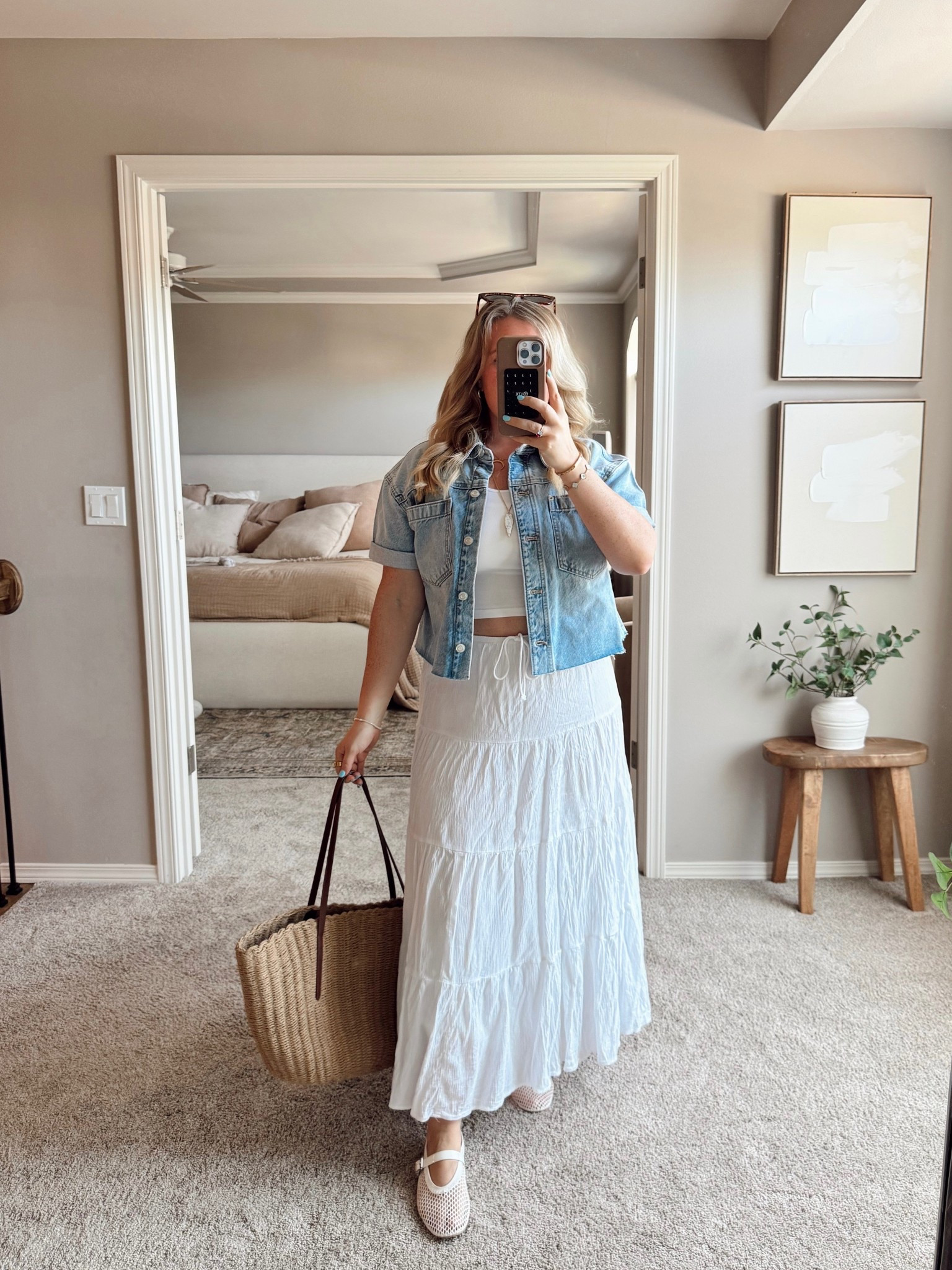 Midsize Date Night Outfit | Summer Outfit 🤍🩵

Size 12 | Large | 5’4” 

#LTKFindsUnder100 #LTKFindsUnder50 #LTKMidsize