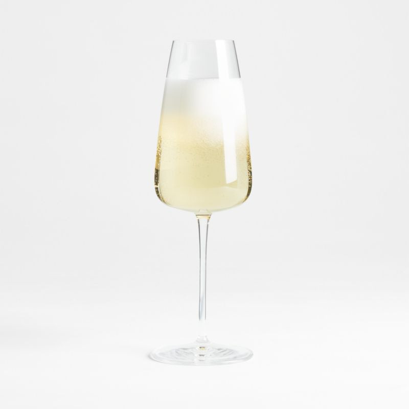 Mera Tulip Champagne Glass Flute + Reviews | Crate & Barrel | Crate & Barrel