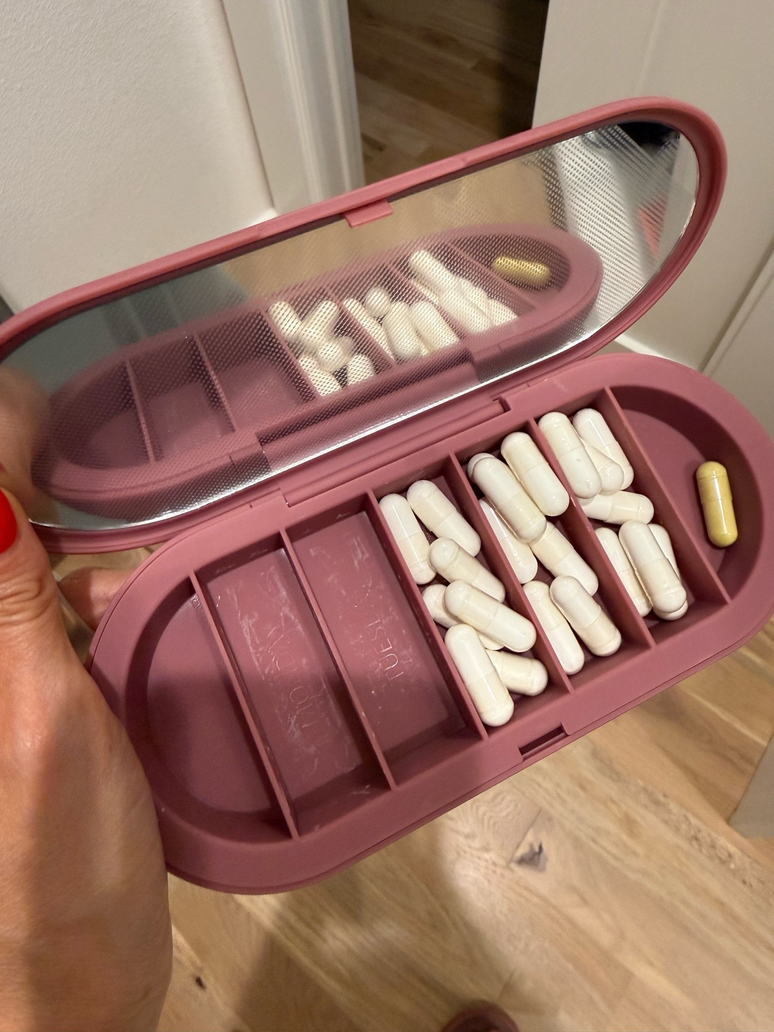 7 day pill vitamin organizer compact

#LTKselfcare #LTKTravel