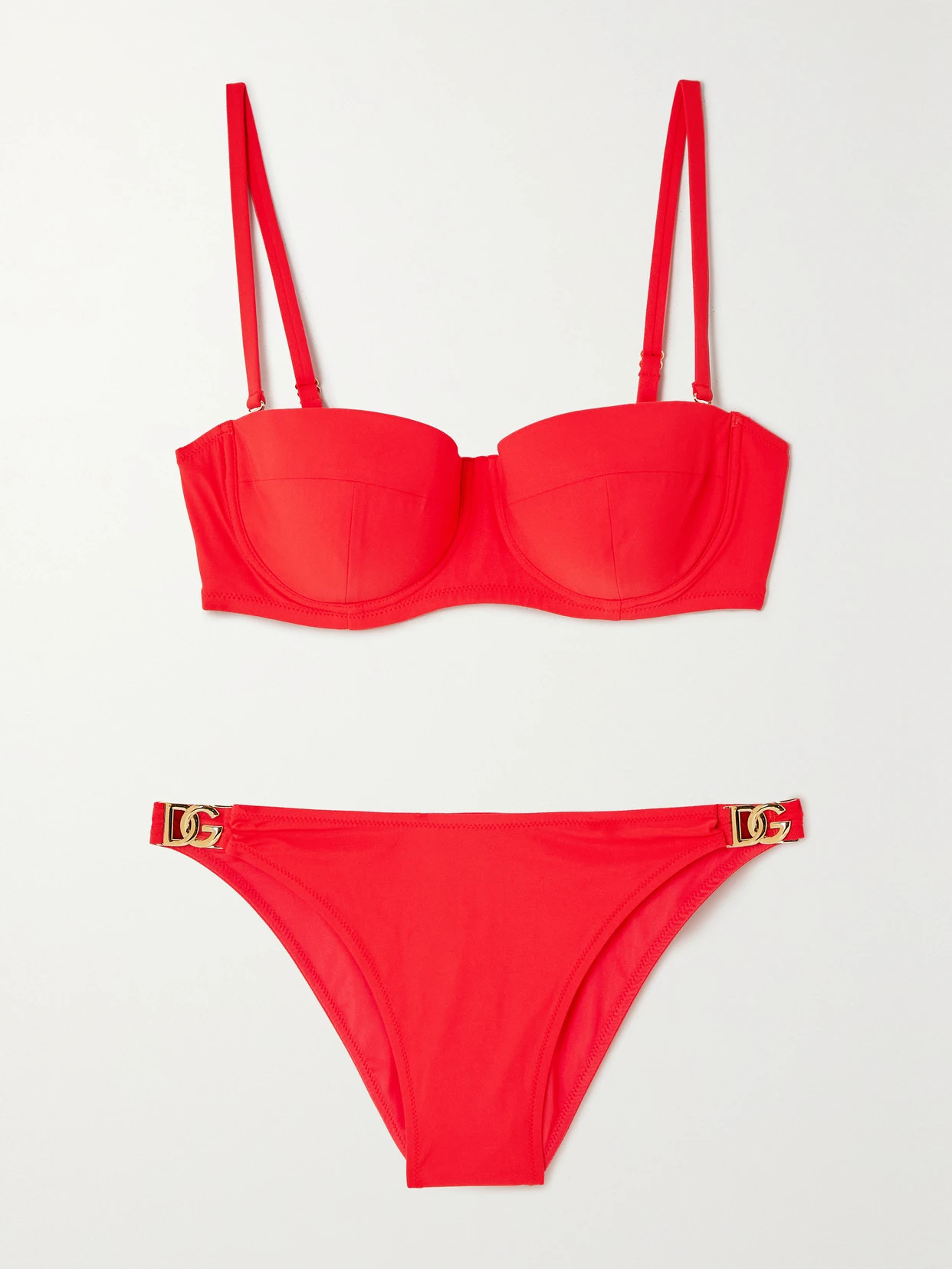 Dolce & Gabbana - Balconette Bikini - Orange | NET-A-PORTER (US)