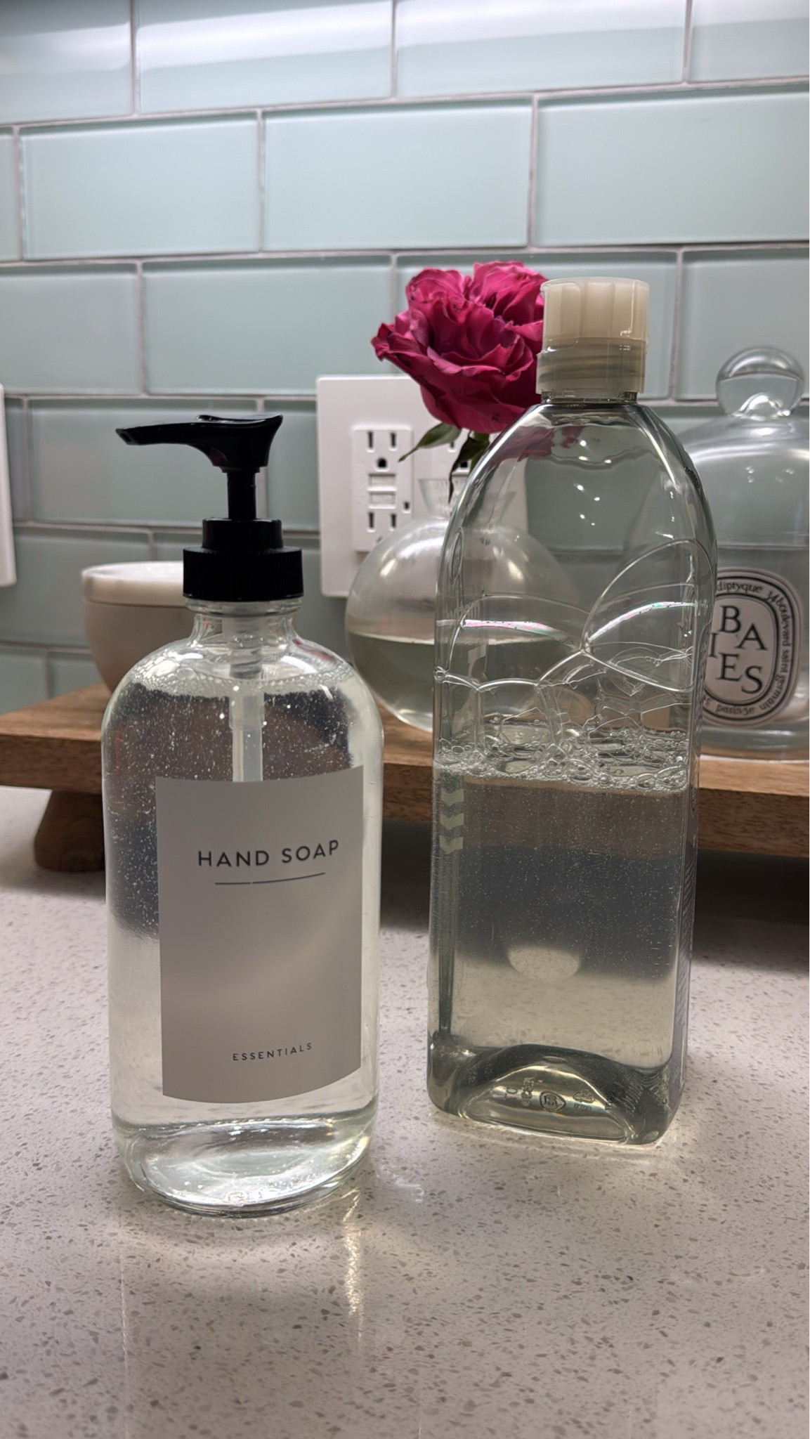Bougie soap on a budget! Reminds me of santal 33 but much more affordable - I do the refill now but they do sell individual bottles 

Also linked the Etsy bottles and the labels - the bottles used to have “hands and dishes” on it and I ended up switching over the plain labels a couple years after!

#LTKHome