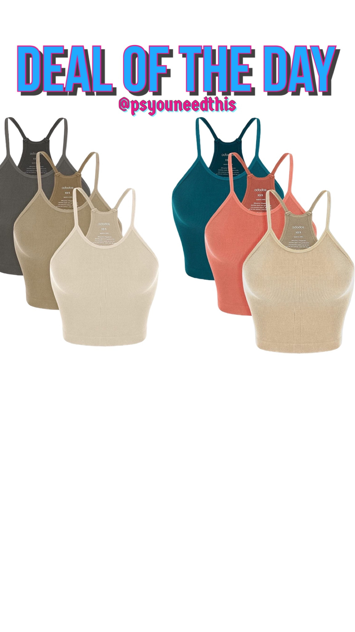 Free People dupe tanks on Amazon - pack of 3! Perfect for layering!

#LTKSeasonal #LTKstyletip #LTKunder50