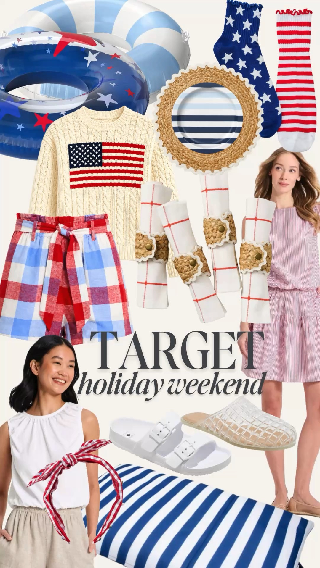 Add to cart for order pickup this holiday weekend! These would all be great for an Americana summer if you don’t get to it this weekend. ❤️ 💙 



@target #ad

#LTKSwim #LTKHome #LTKSeasonal