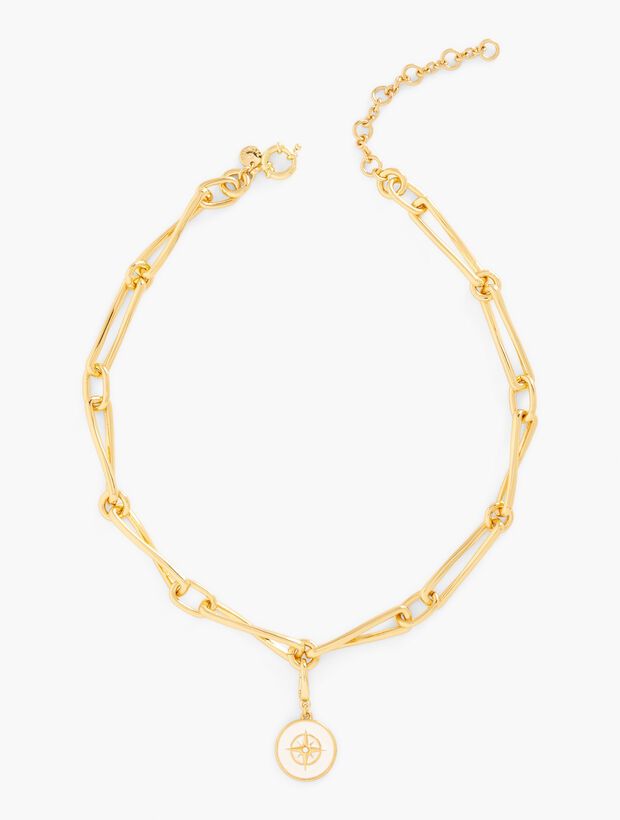 Twisted Links Necklace | Talbots