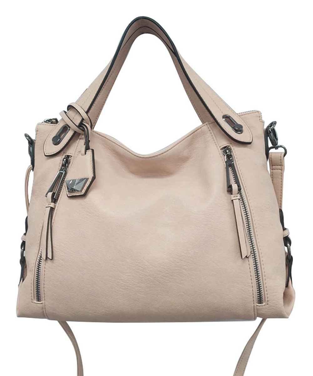 Jessica Simpson Collection Women's Satchels Powder - Powder Blush Roxanne Satchel | Zulily