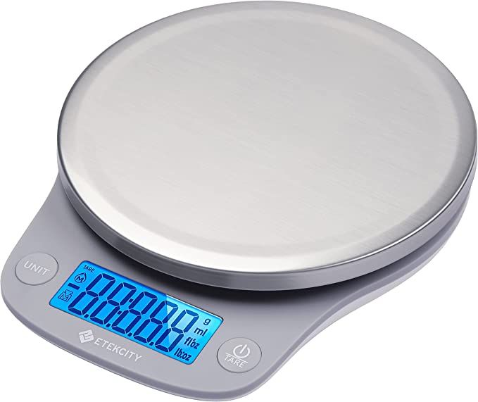 Etekcity 0.1g Food Kitchen Scale, Digital Ounces and Grams for Cooking, Baking, Meal Prep, Dietin... | Amazon (US)