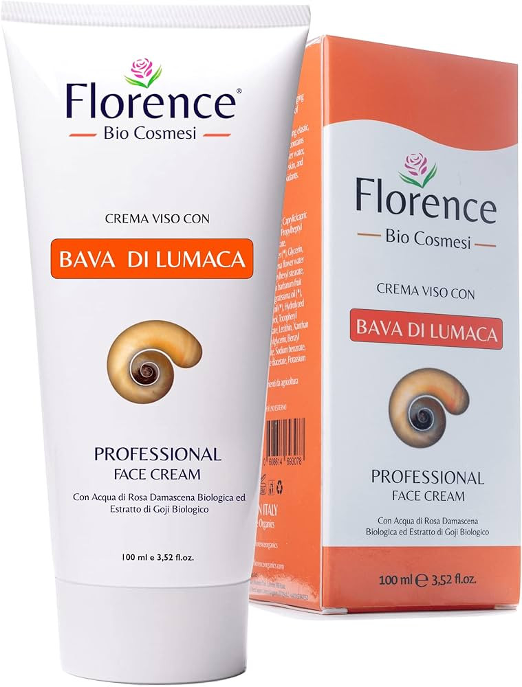 100ml. Bio Crema con Bava di Lumaca al 65%, Acido Ialuronico PURO 100%, Vitamina C, E. Ingredient... | Amazon (IT)