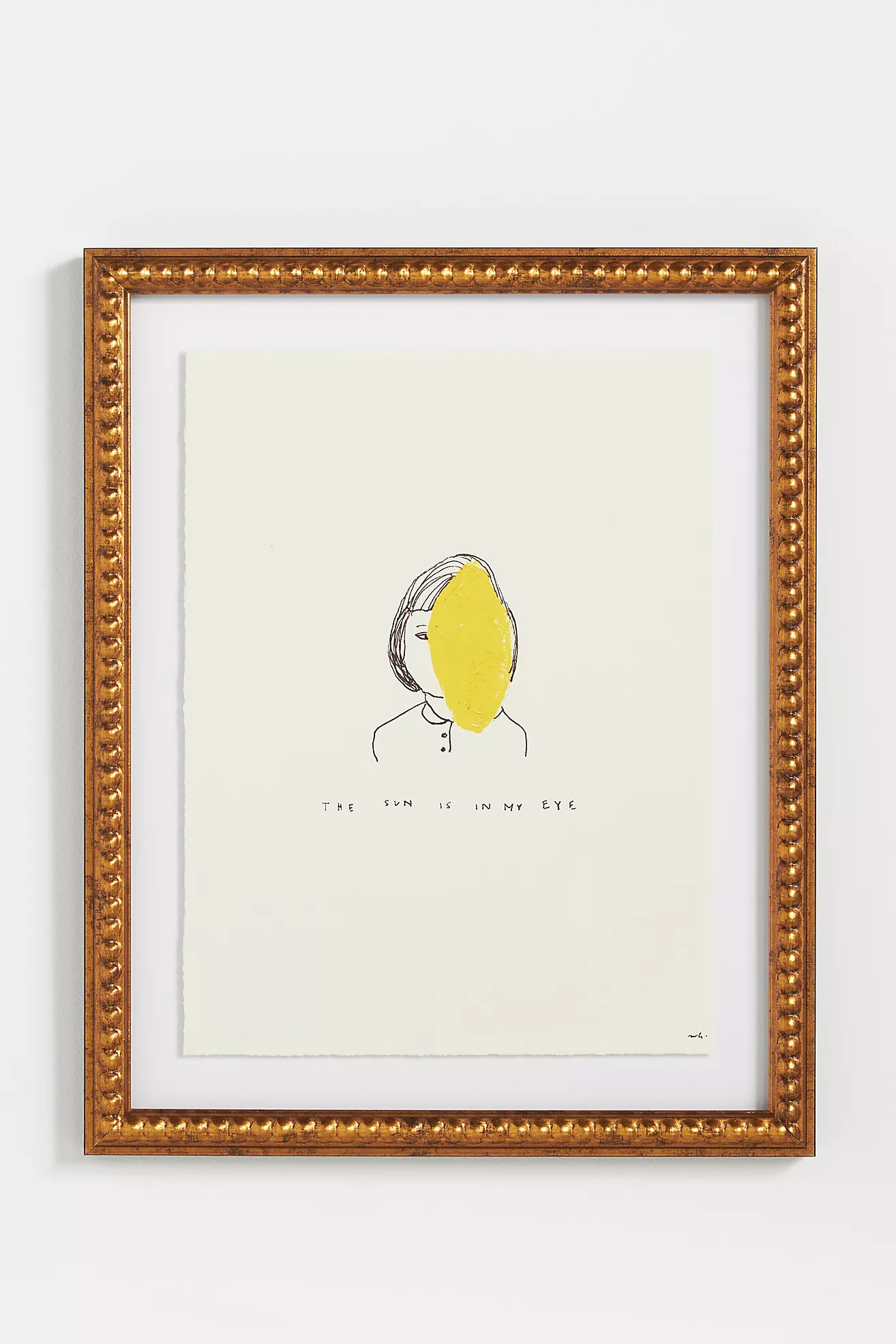 The Sun is in My Eye Wall Art | Anthropologie (US)