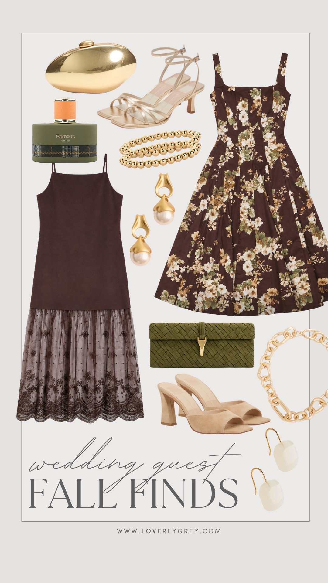 If you’re headed to a wedding this season, these finds are for you 🤎

Loverly Grey, fall wedding guest dress

#LTKWedding