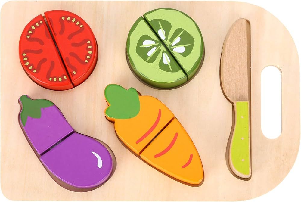 Learning Curve Amazon Exclusive Vegetable Prep Board Playset for Kids, Vegetable Puzzle | Amazon (US)