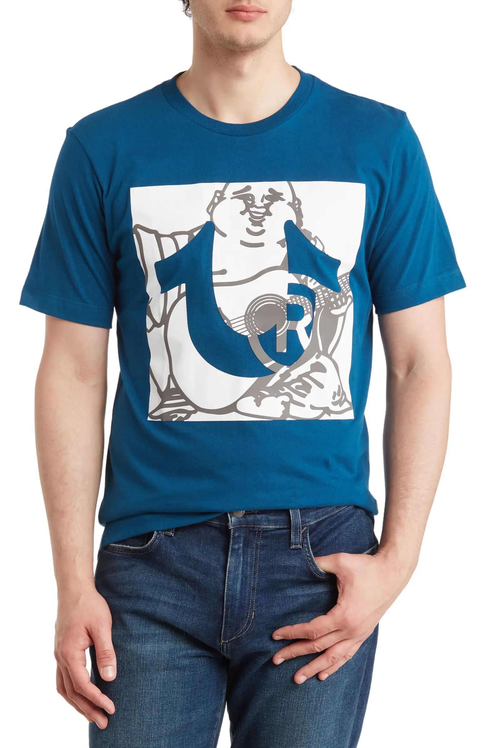 Monotone Buddha Graphic T-Shirt | Nordstrom Rack