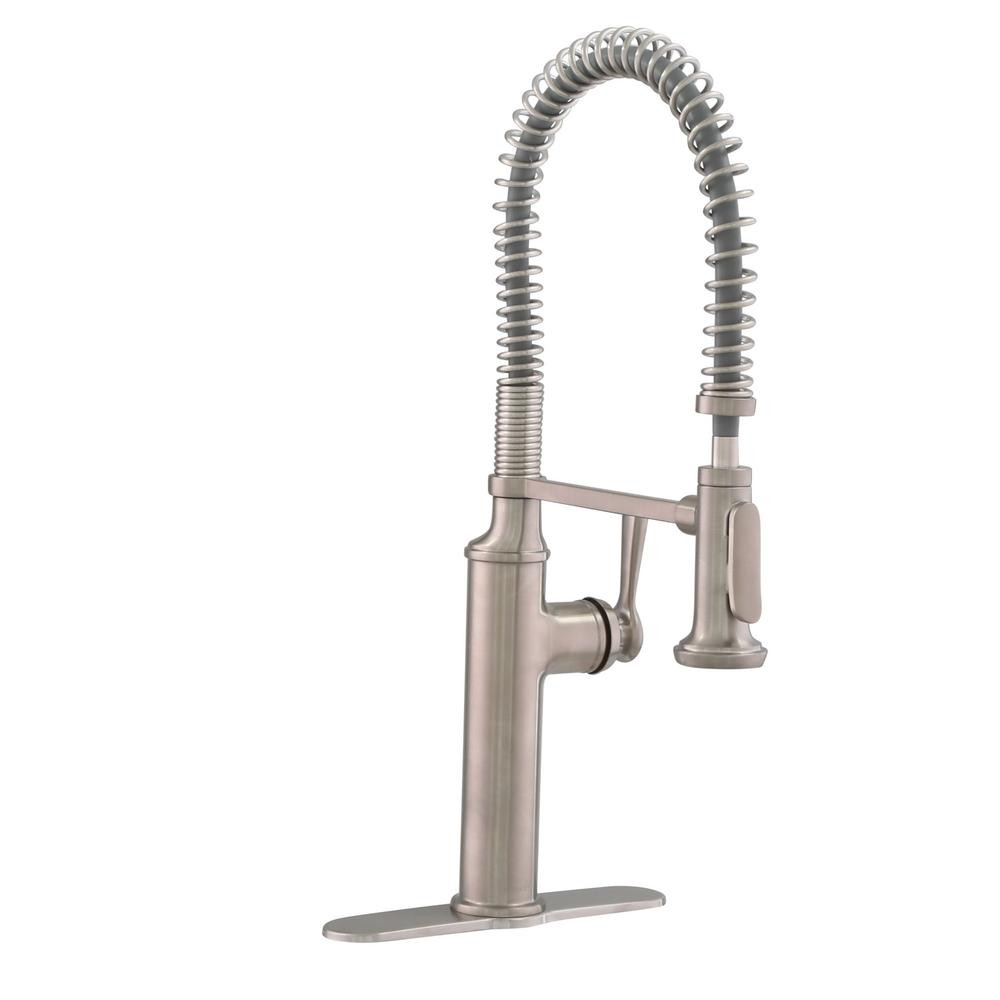 https://www.homedepot.com/p/KOHLER-Sous-Pro-Style-Single-Handle-Pull-Down-Sprayer-Kitchen-Faucet-in- | The Home Depot
