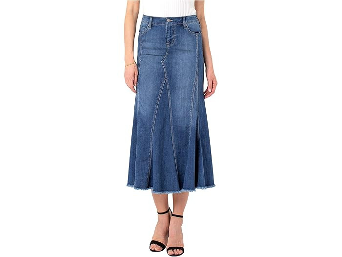 Multi Panel Long Skirt | Zappos