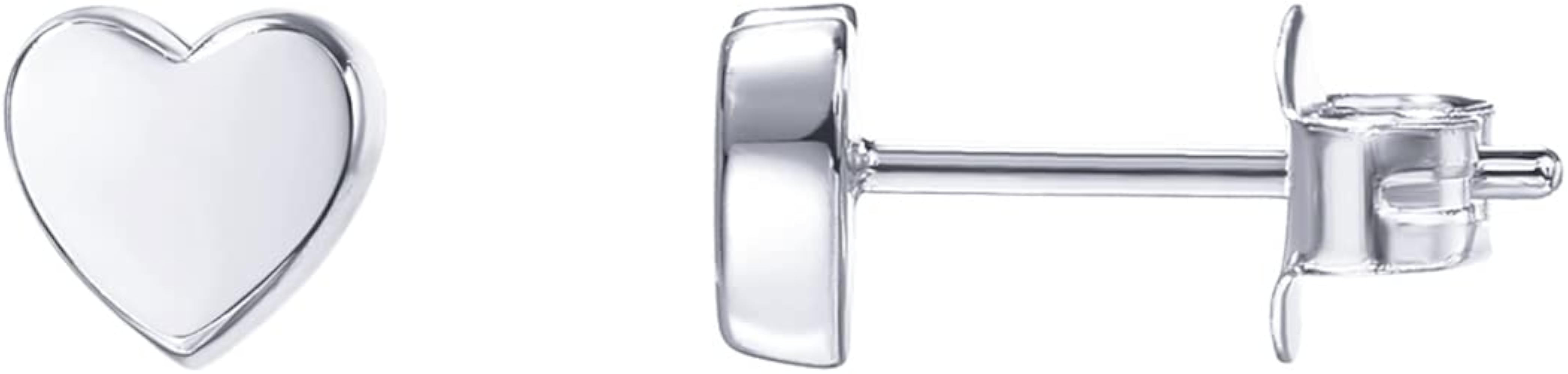 PAVOI 14K Gold Plated Sterling Silver Bar, Dot, Heart, Triangle, Star, Cat | Dainty Earrings for ... | Amazon (US)