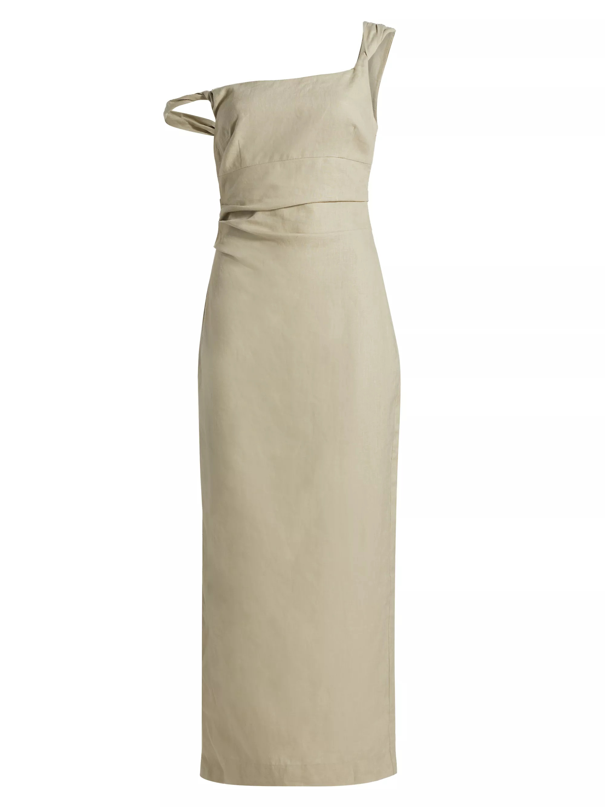 Tamara Twist Linen Maxi Dress | Saks Fifth Avenue