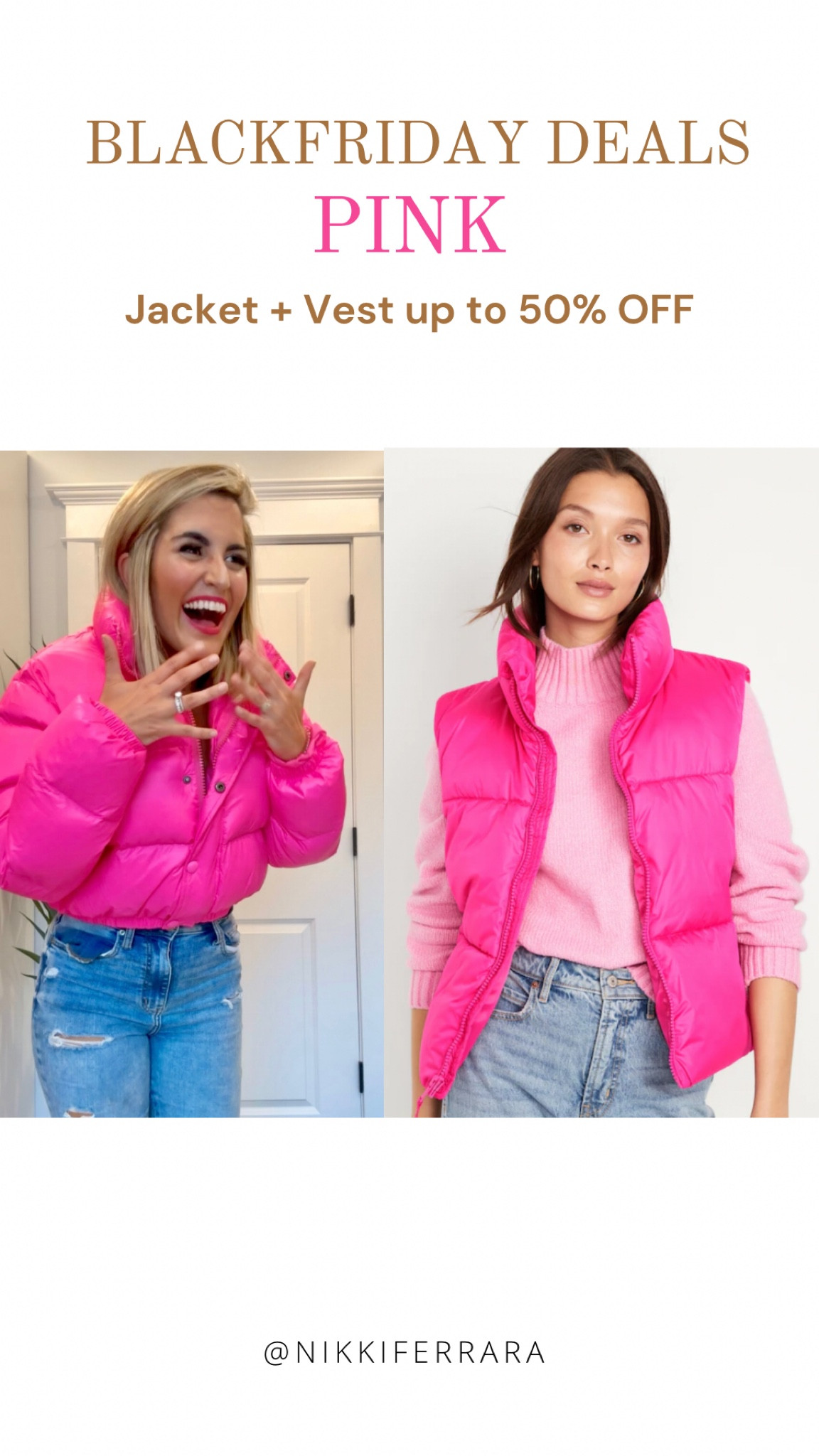 BLACK FRIDAY🖤 50% Vests & Puffer Jackets 

Black Friday, Amazon Black Friday, Amazon gift guide, gift guide for her, gifts for her, gifts for friends, gifts for mom, Pink puffer vest, puffer vest, puffer jacket, winter jacket, hostess gift, bag, cross body bag, toddler outfits, toddler 2 piece sets, two piece sets, Amazon two pieces sets, Loungewear,  2 piece sets, women’s two piece sets, play kitchen, play house, kids playhouse, bounce house, rainbow bounce house, aesthetic kids toys, aesthetic toys, wine glasses, colored wine glasses 

#LTKGiftGuide #LTKCyberWeek #LTKHoliday