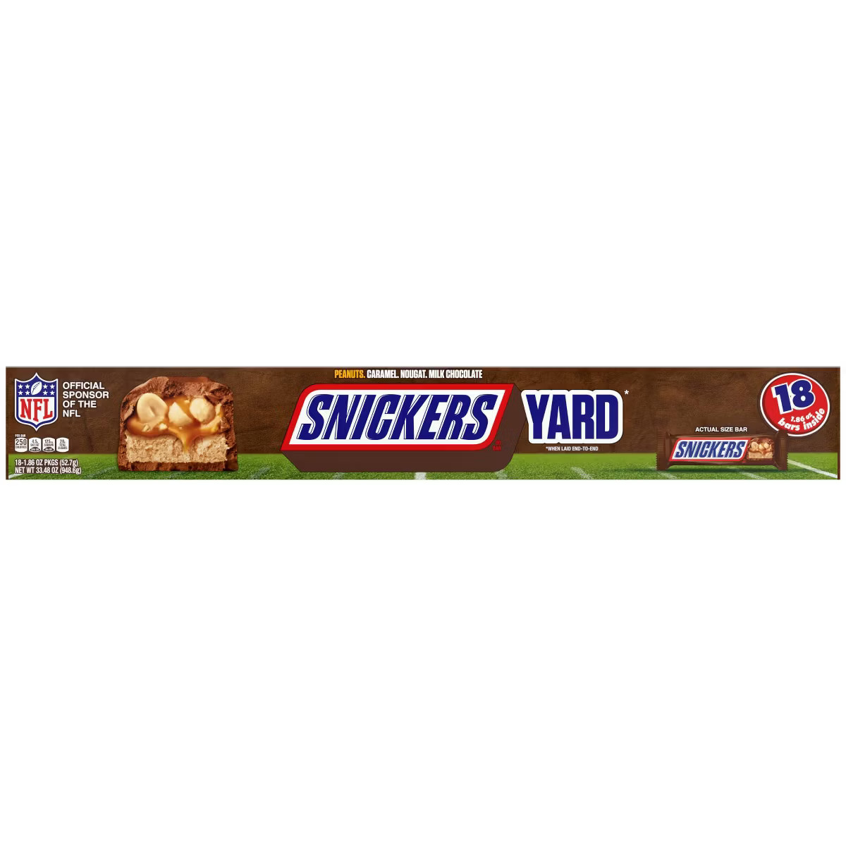 Snickers Christmas Yard Bar Candy Holiday Gift - 33.48oz | Target