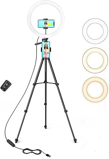 12" Ring Light, Selfie Ring Light with 3 Color Modes : Amazon.ca: Electronics | Amazon (CA)