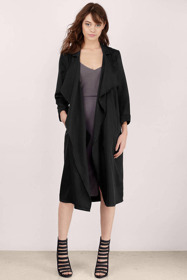 Let Loose Longline Draped Jacket | Tobi.com