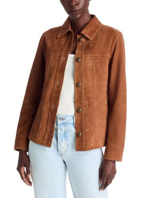 Darius Suede Blouse | Bloomingdale's (US)