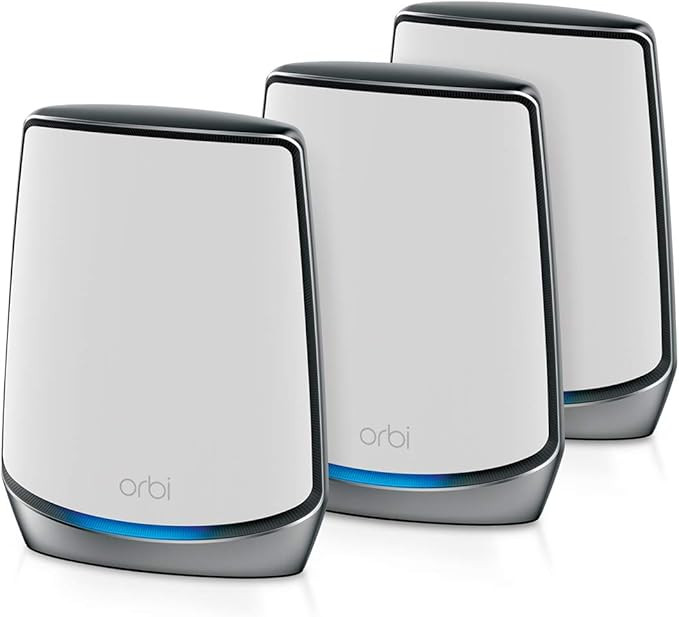 NETGEAR Orbi Whole Home Tri-band WiFi 6 Mesh Network System (RBK853) – Router With 2 Satellite ... | Amazon (US)