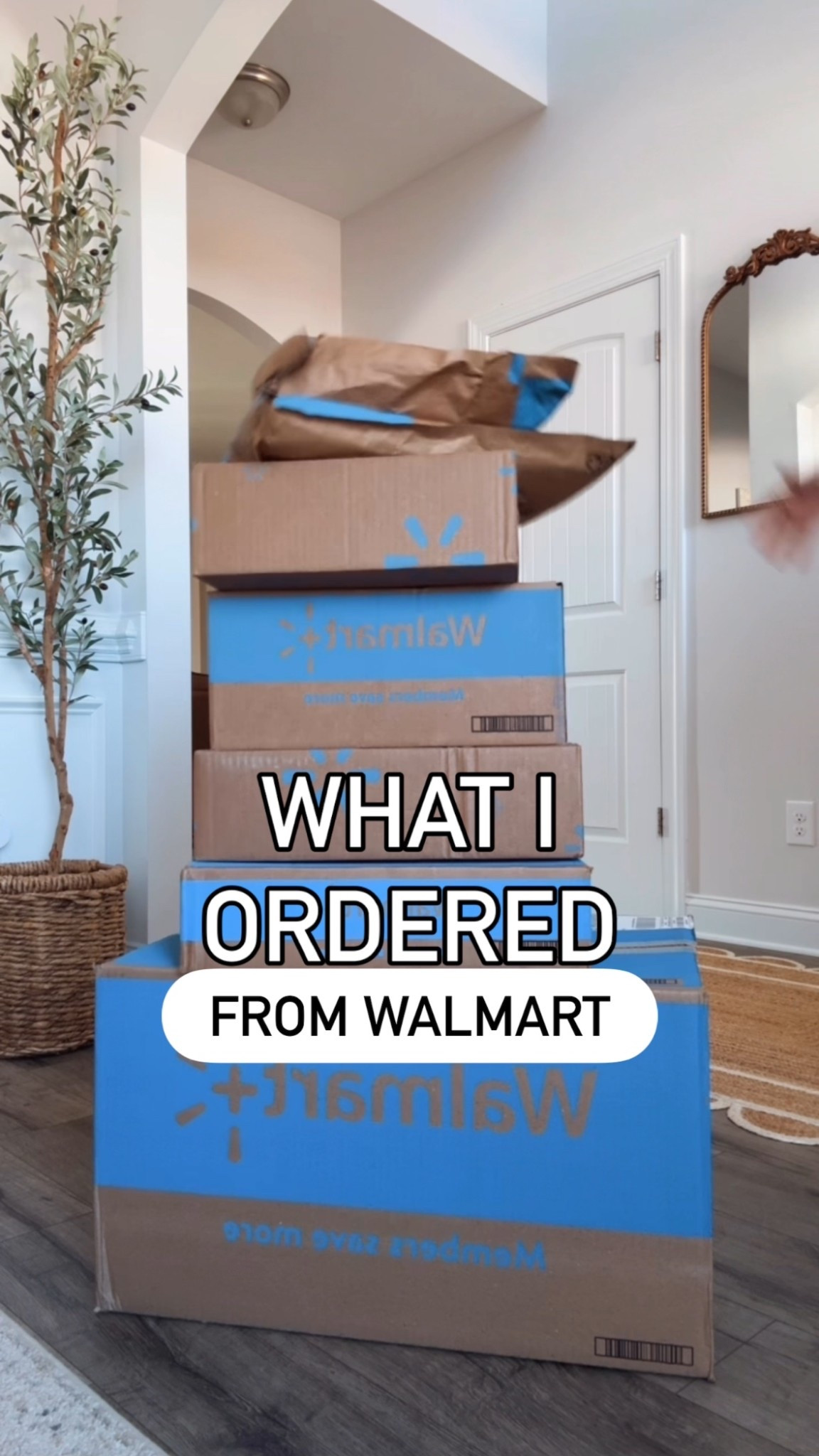 Instagram reel, what I ordered from Walmart, Walmart unboxing, Walmart new arrivals

#LTKFindsUnder50 #LTKmomlife #LTKootd