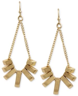 Kenneth Cole New York Gold-Tone Stick Chandelier Earrings | Macys (US)