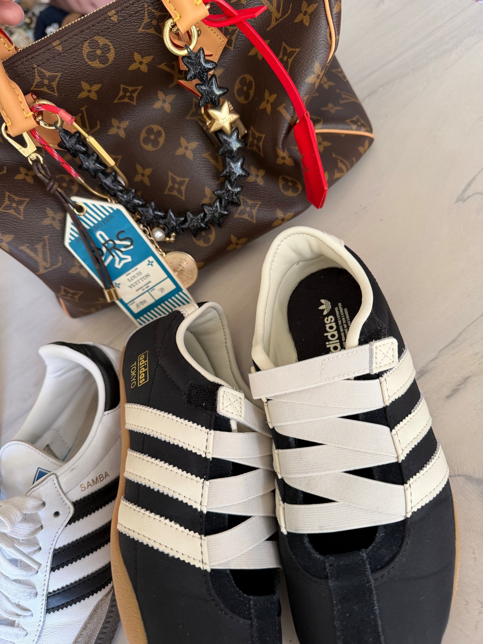 star bag charm (actually a cell phone charm but i used it on my bag)
Louis Vuitton Speedy Crafty 30
Adidas - go with your true size, if between do your smaller size 

mother’s day gift ideas

#LTKOver40 #LTKMothersDay