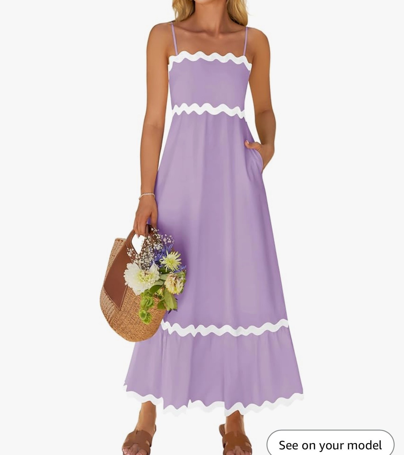 The perfect spring dress and comes in many colors . Lilac dress . Spring fashion dress , Amazon big spring sale 

#LTKStyleTip #LTKMidsize #LTKSaleAlert