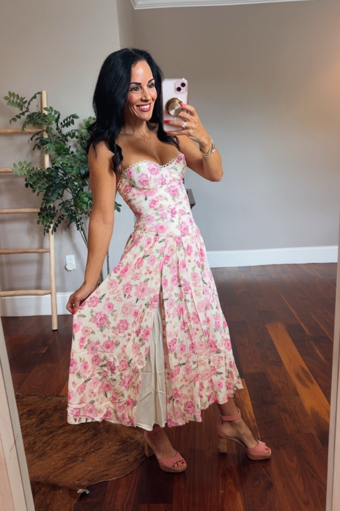 Beautiful floral dress with the corset style top


#LTKOver40 #LTKootd #LTKWedding