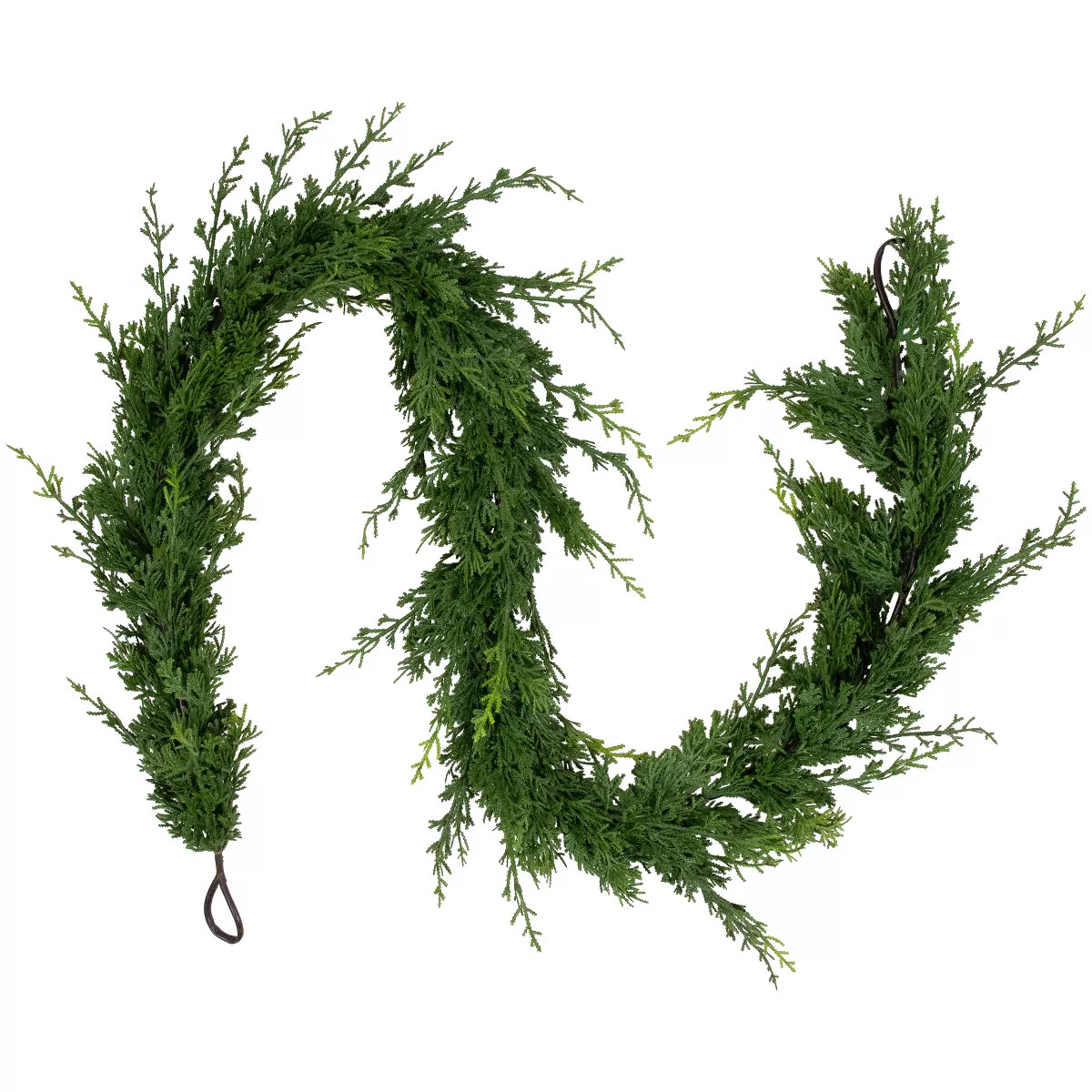 Northlight Real Touch™️ Soft Cedar Artificial Christmas Garland - 6' x 7" - Unlit | Target