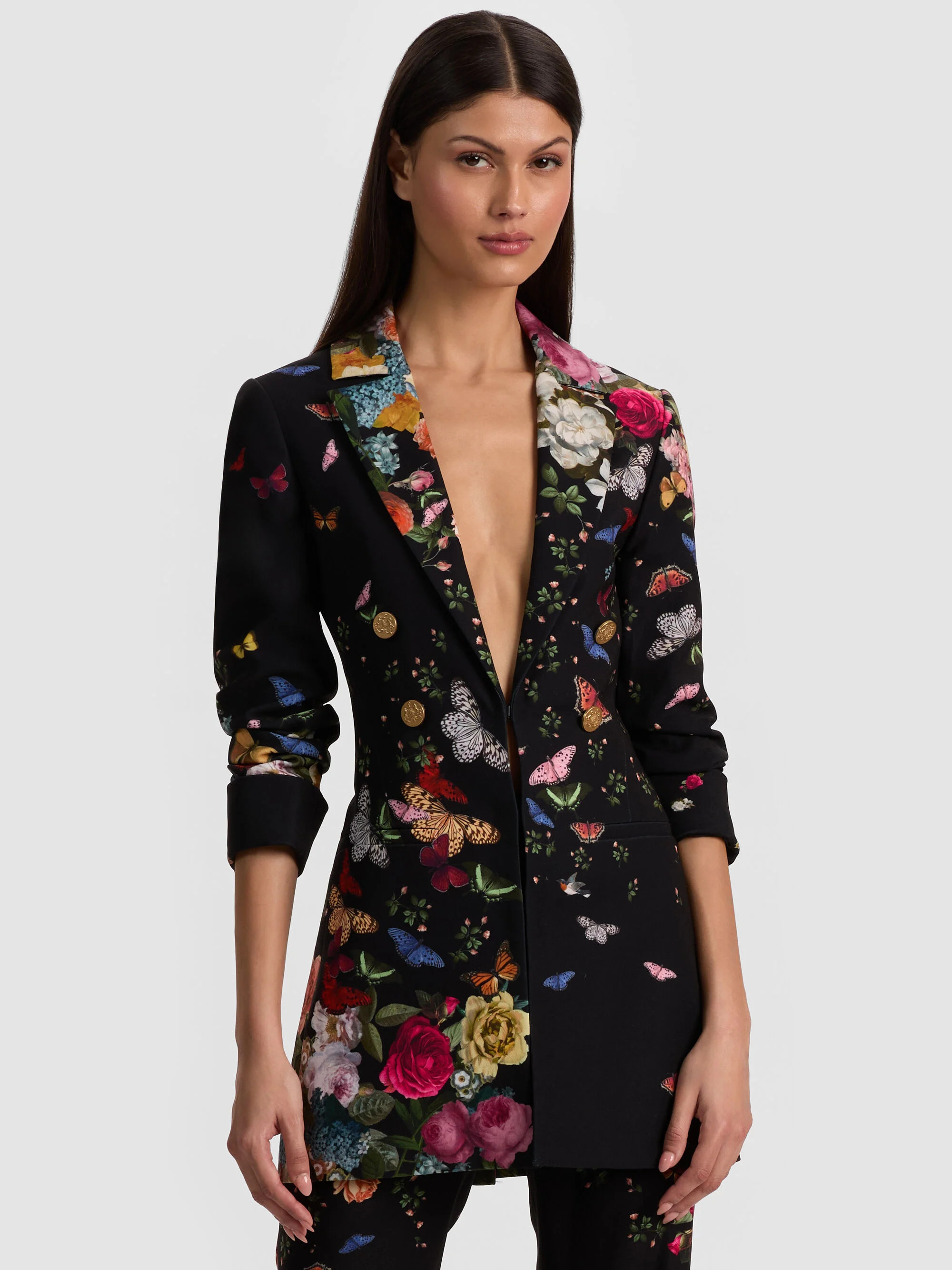 MYA PRINTED BLAZER | Alice + Olivia