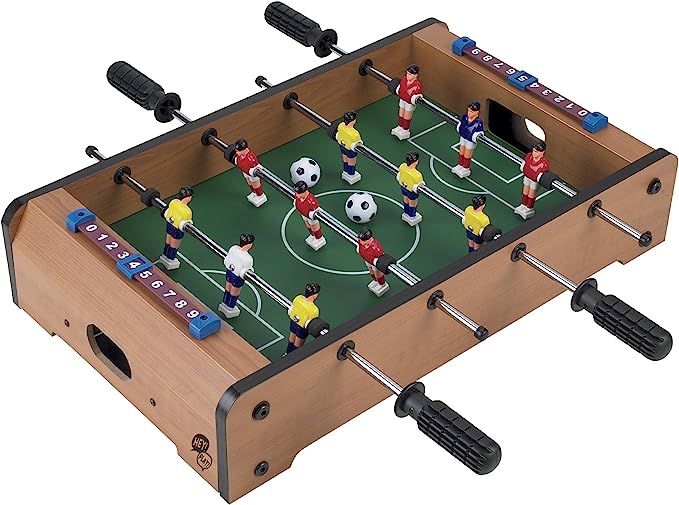 Tabletop Foosball Table- Portable Mini Table Football / Soccer Game Set with Two Balls and Score ... | Amazon (US)