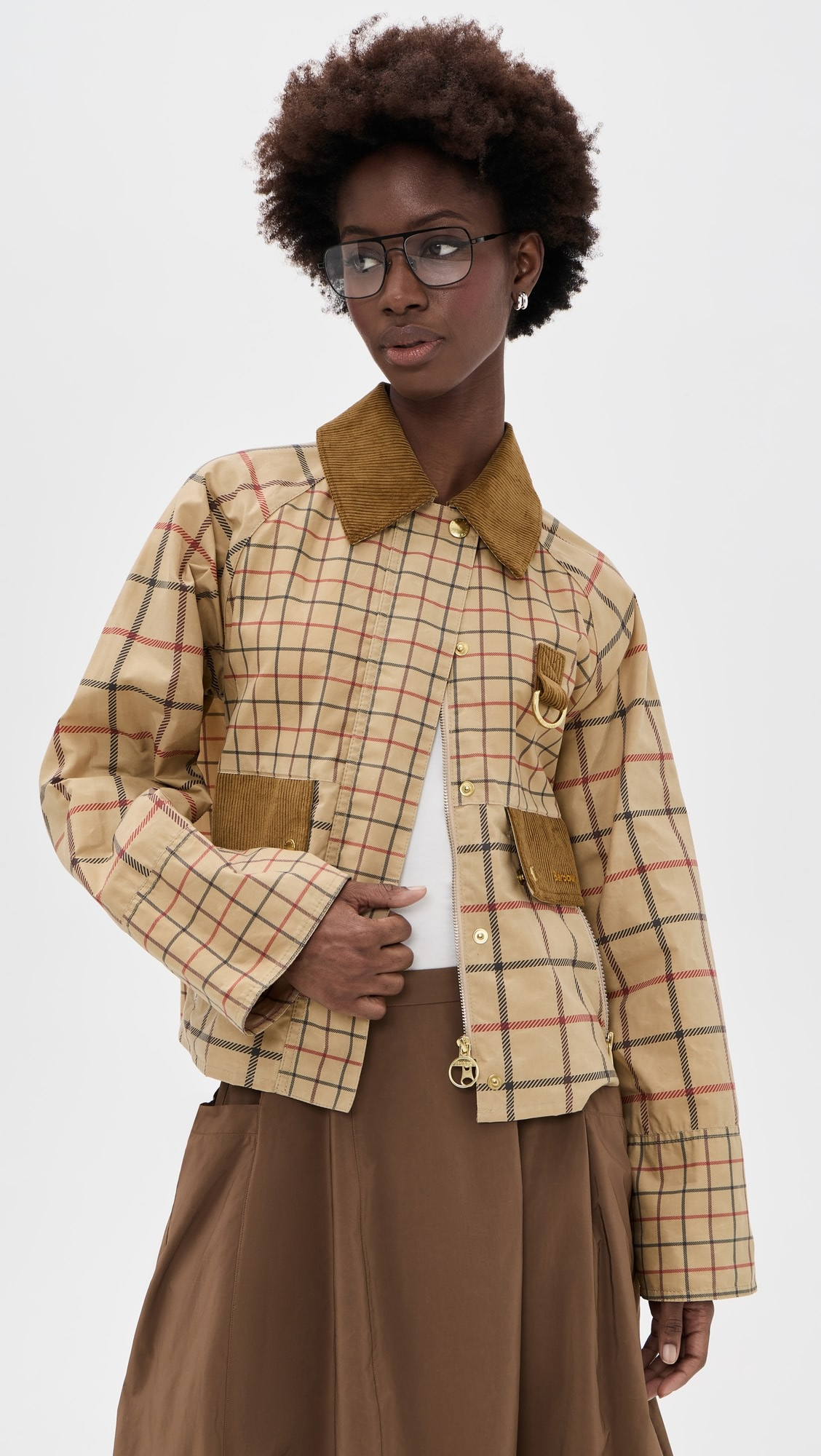 Barbour Mackworth Check Casual Jacket | Shopbop