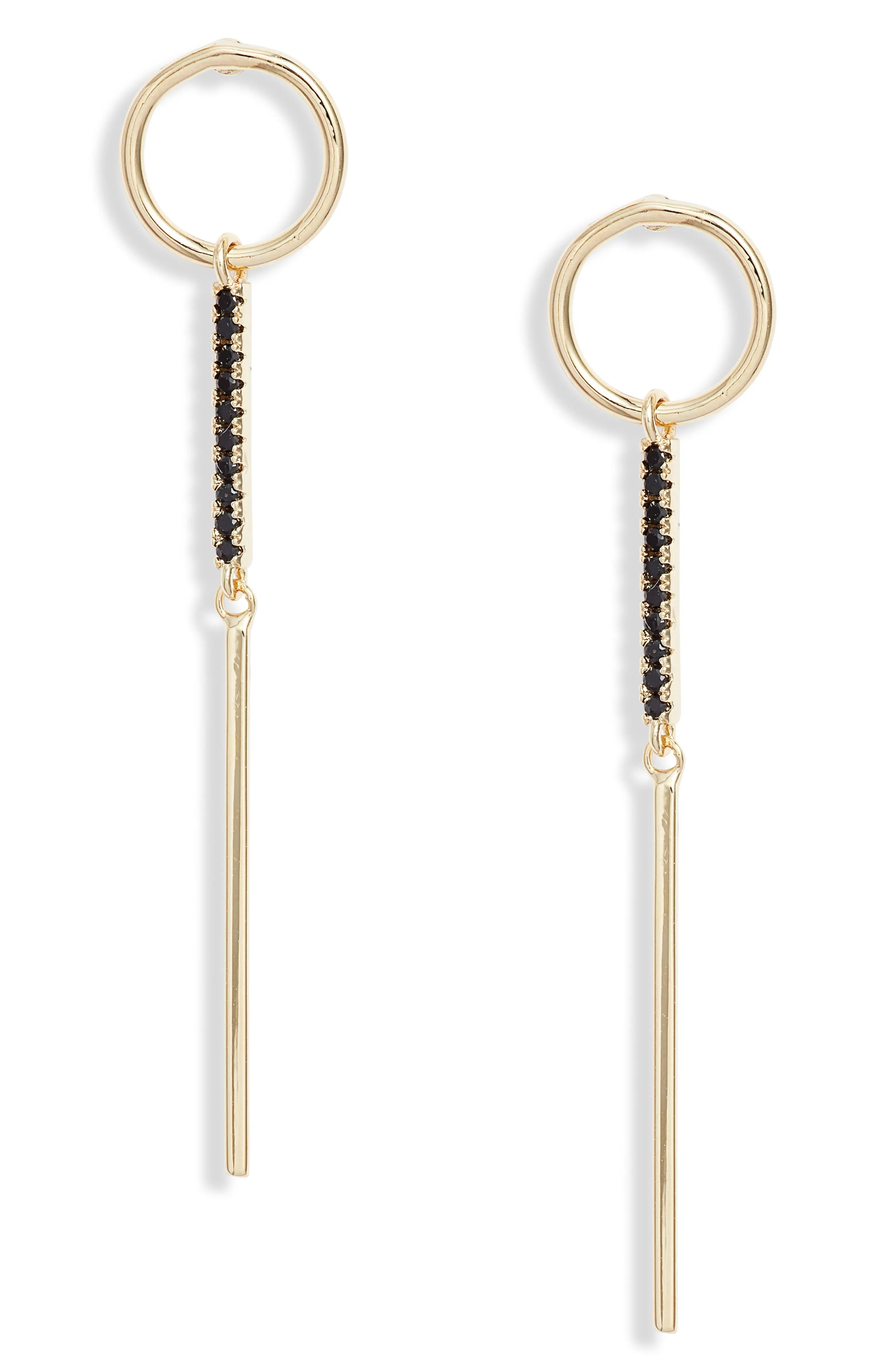 Open Circle Linear Earrings | Nordstrom