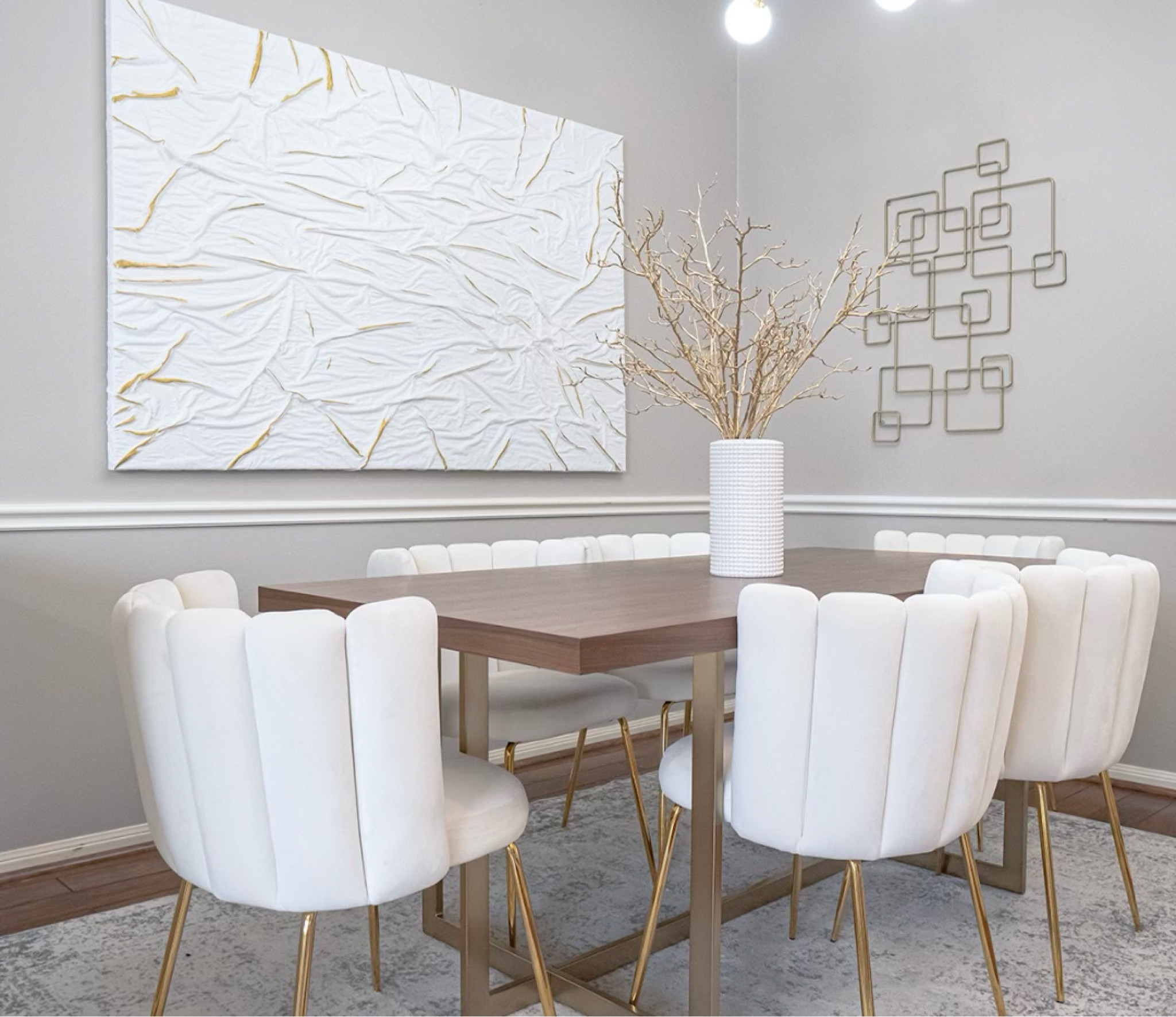 Dinning Room Set. Glam dinning room decor 

#LTKhome #LTKfamily